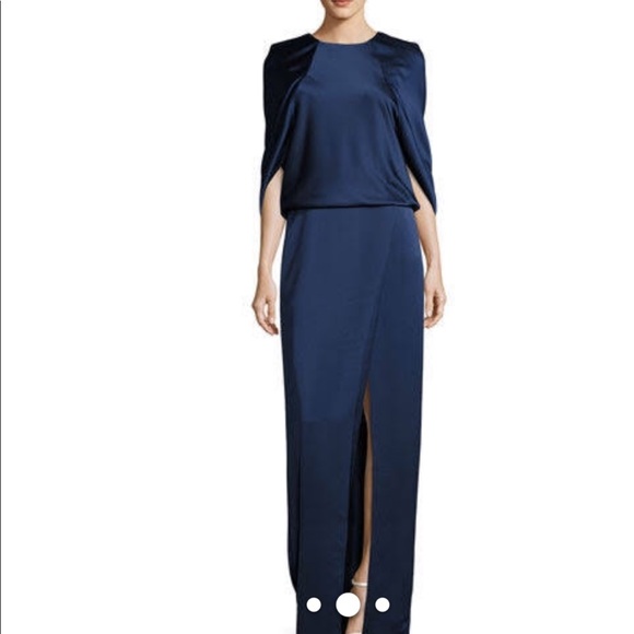 Halston Heritage Dresses & Skirts - NWT Halston Heritage Woman Split-front Draped gown